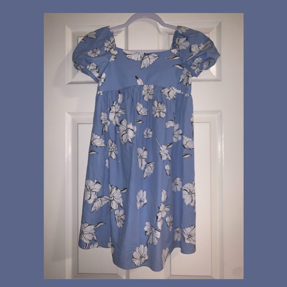 Zara Girls Puff Sleeve Dress